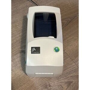 Tested Zebra TLP2824 Plus Thermal Label Printer USB Ethernet No Power Cable